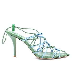GIA BORGHINI Leather Caged Sandals